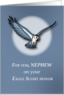 Nephew Eagle Scout Honor card