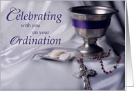 General Ordination Congratulations Christian Ordained card