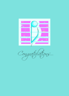 Orchestra Music Audition Congratulations Note