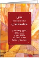 Confirmation to Son Fire of Holy Spirit card