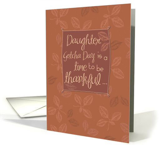 Daughter Thankful on Gotcha Day card (966575)