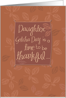 Daughter Thankful on Gotcha Day card