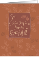 Son Thankful on...