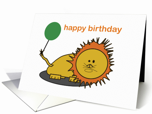 Safari Birthday card (147921)