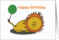 Safari Birthday card
