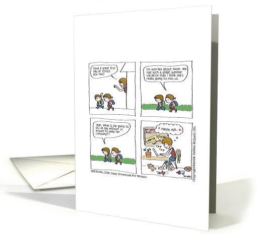 Back to school card (257527)