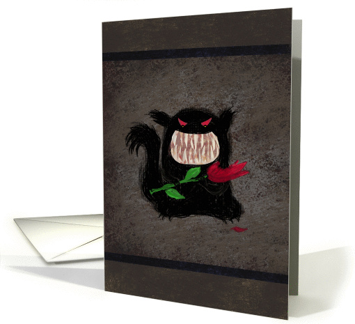 Halloween Valentine card (274636)