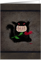 Halloween Valentine card