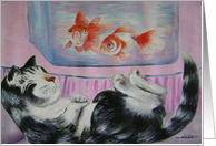 goldfish dream card