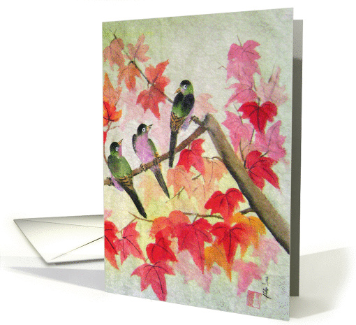 Ode to Autumn card (861636)