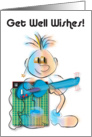 Baby Rocker Get Well Wishes card