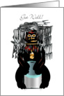 African Drummer 2 Get Well card