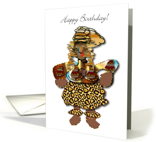 Obama Mama Happy Birthday card (156730)