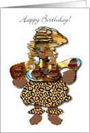 Obama Mama Happy Birthday card
