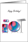 drums Happy Birthday card