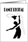 Invitation To Dance Recital card