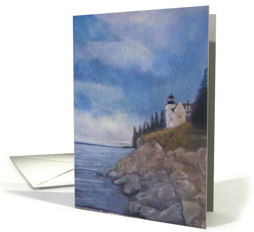 Maine Light House
 card (156510)
