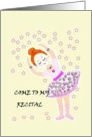 DANCE RECITAL card