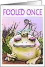 DATING HUMOR - FOOLED card