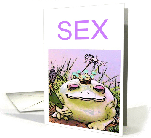 DATING HUMOR - PLEASURE card (364732)