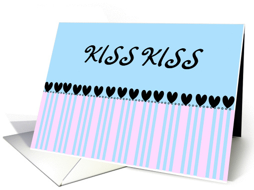 KISS KISS card (444967)
