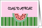 Come To My Picnic card