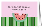 SUMMER PARTY card