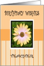 BIRTHDAY TEACHER card
