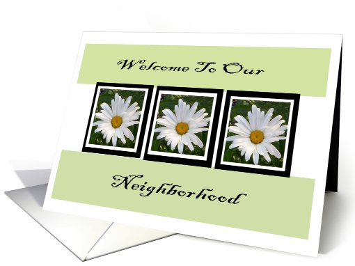 welcome to our neighborhood card (458976)