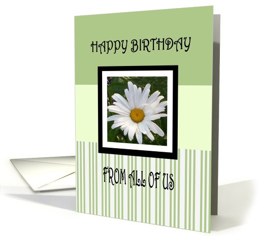 From All Of Us
 card (459472)