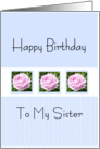 HAPPY BIRTHDAY card