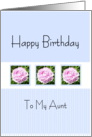 HAPPY BIRTHDAY card