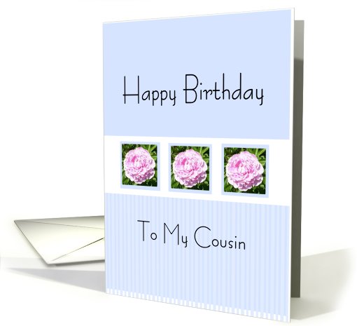 HAPPY BIRTHDAY card (459768)