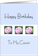 HAPPY BIRTHDAY card