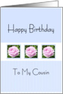 HAPPY BIRTHDAY card