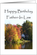 Happy Birthday To My Father-In-Law card