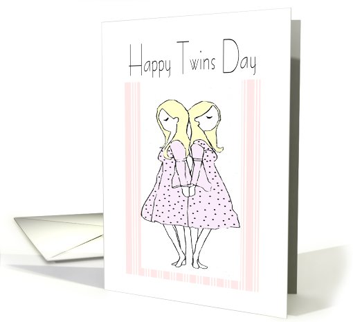 Happy Twins Day Twin card (824209)