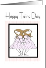 Happy Twins Day card