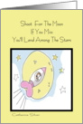 Congratulations - Shoot for the Moon card