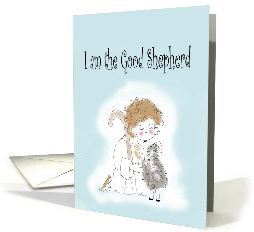 I am the Good Shepherd, Sheep card (854710)