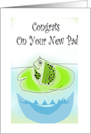 Congratulations On Your New Pad card