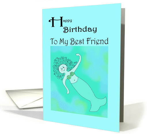 Happy Birthday Best Friend card (864350)