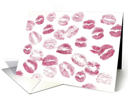 Kisses card (153718)