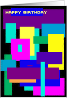 Square Colour card