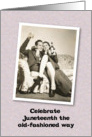 Juneteenth Emancipation Freedom Day Invitation card