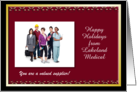 Customize Business Christmas - vendors suppliers card
