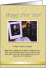 Custom religious New Years - Photo Card