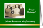 Custom Business Christmas HVAC - Photo Card