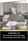 Business 101 - FUNNY card