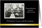 Custom Employee Anniversary - Add Photo card